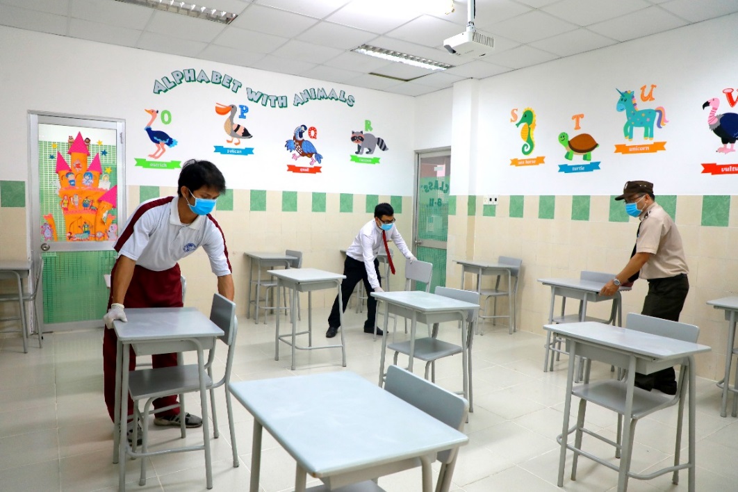 Asian School sẵn sàng đón học sinh quay trở lại trường