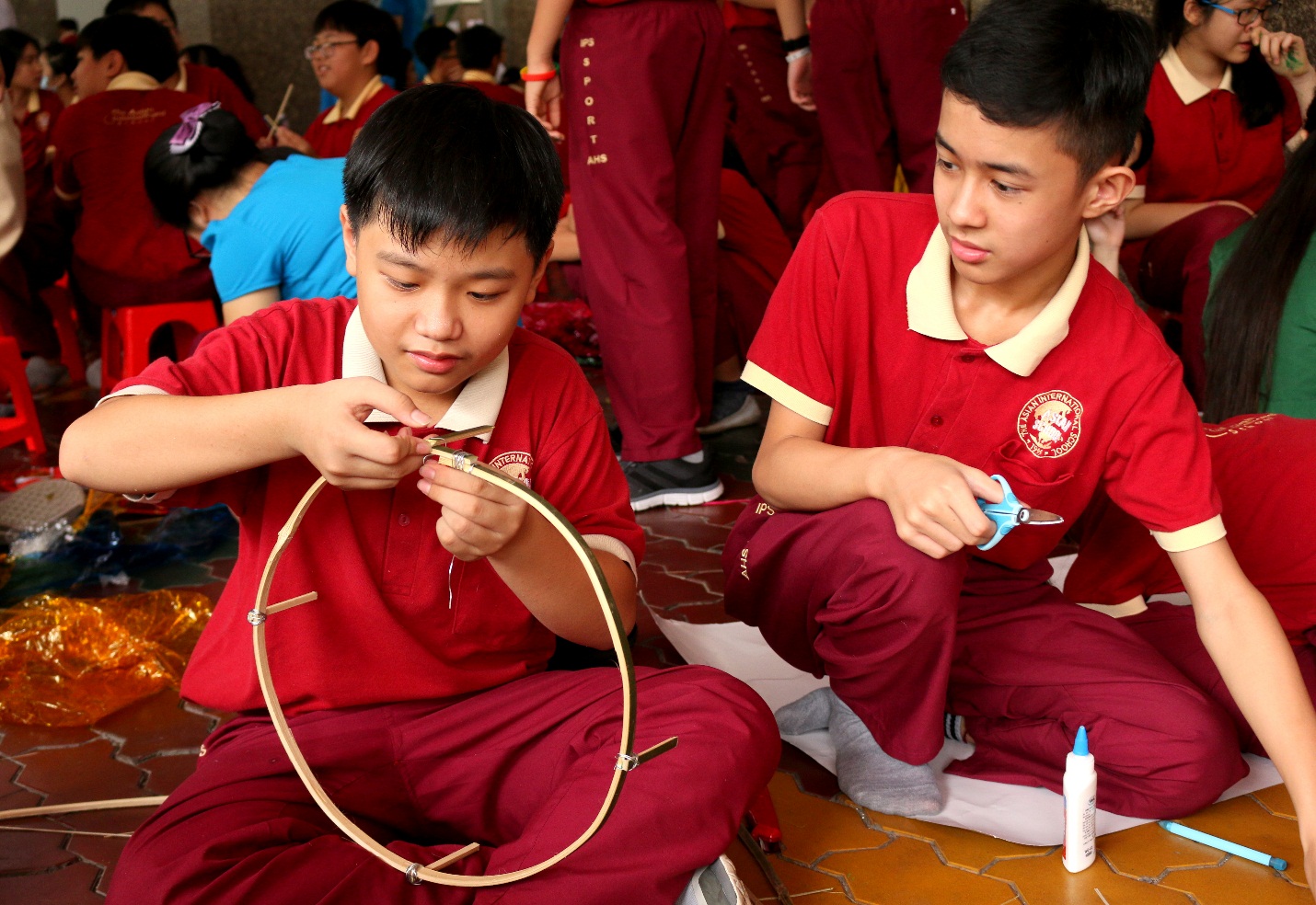 Vui hội trăng rằm rộn ràng và ngập tràn sắc màu của học sinh Asian School